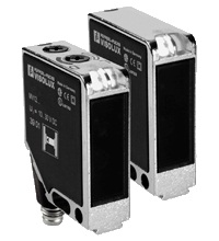 Pepperl&plus;Fuchs Photoelectric Sensor; Opposed - Emitter; 49mm Rectangular; 25m Range; 10-30VDC; NPN/PNP Configurable; LO/DO Configurable; M12 QD